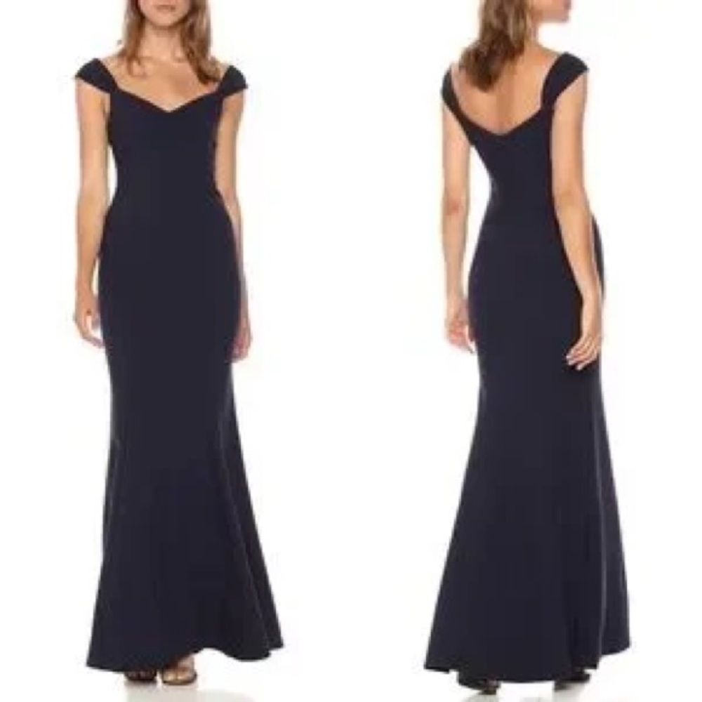 NWT LIKELY Natalia Bridesmaids Gown Navy (D4)